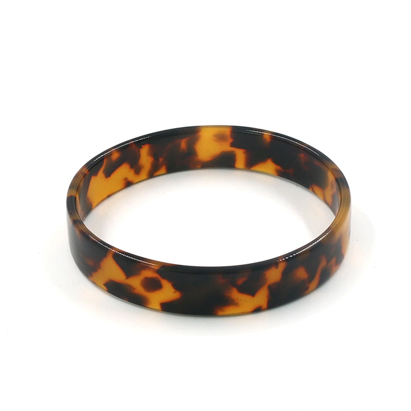 Custom bracelet Acetate Tortoiseshell Band Bangle
