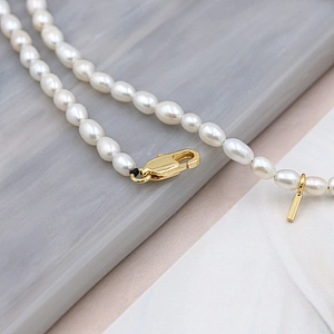 Custom Statement Fresh Water Pearl Necklace