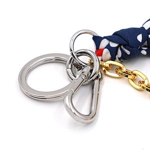 Fashion Design Key Ring with Fish and Heart by Handmade