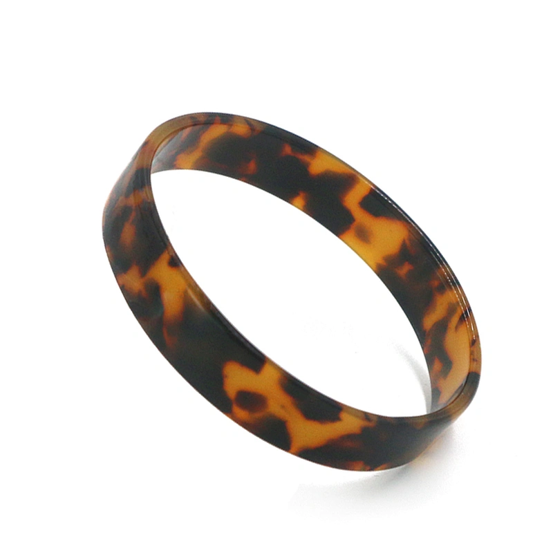 Custom bracelet Acetate Tortoiseshell Band Bangle