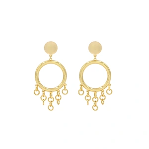 Fashion Jewelry Hoop Earrings Dangle Gold Plated Luxury Earring Wholesale Good Quality Jewel