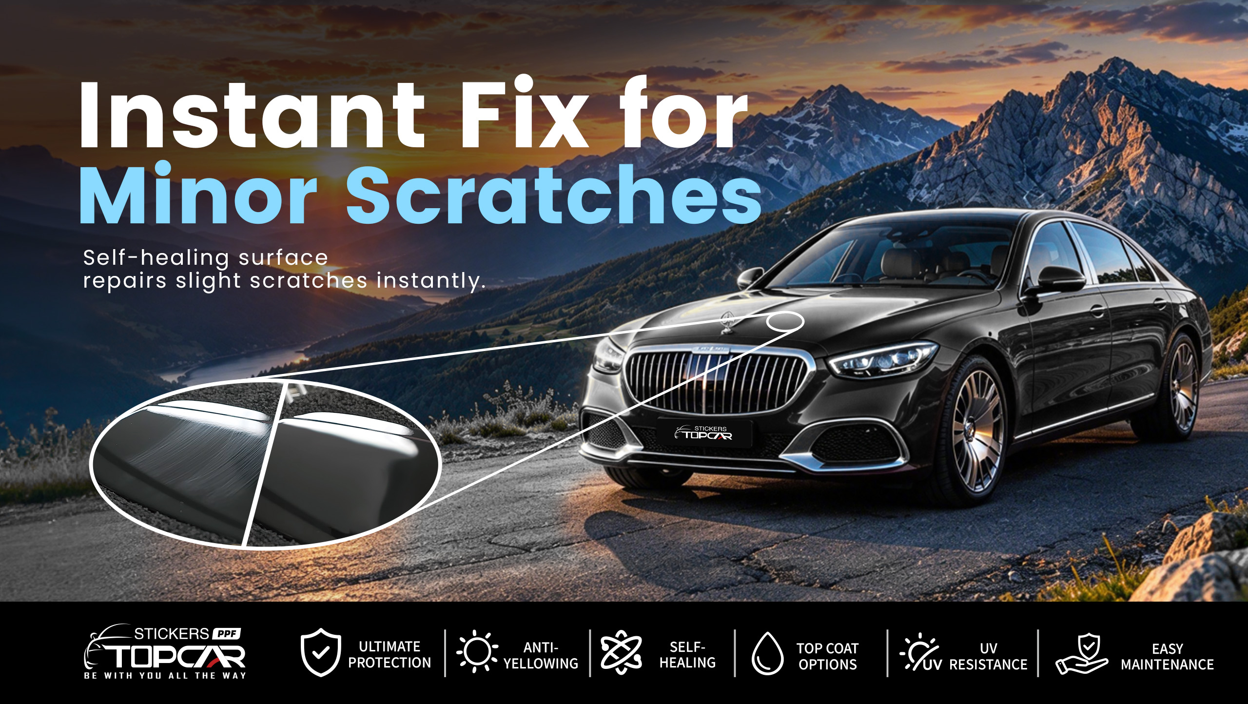 Minor Scratch → Heat → Smoother Surface