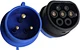 type 2 32a 7kw portable ev charger