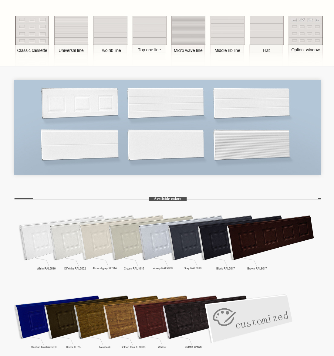 european style garage door1