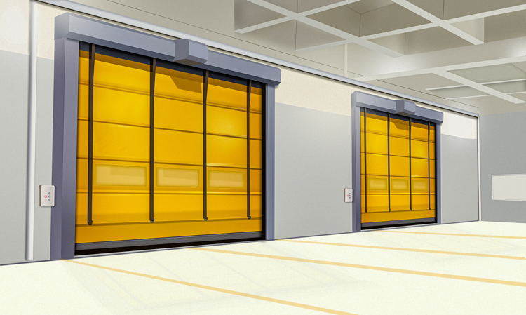 interior pvc upper folding door
