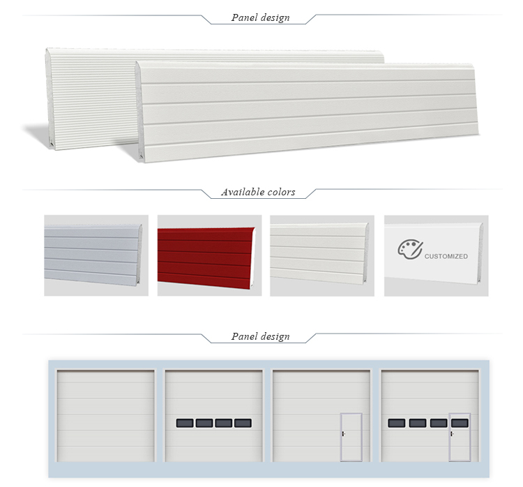 factory overhead sectional industrial door