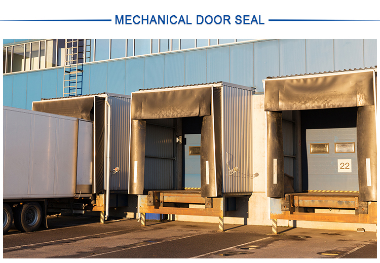 door seal mechanical dock shelter