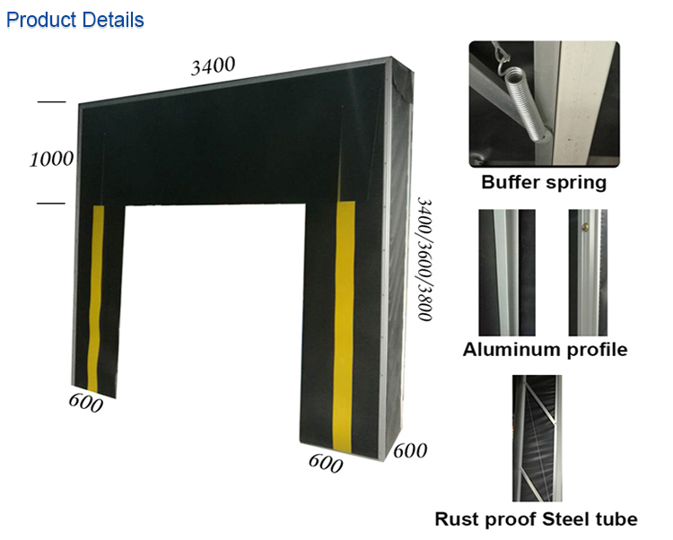 dock seal mechanical dock shelter