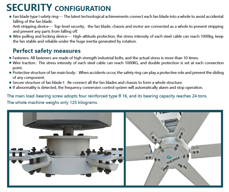 HVLS industrial fan