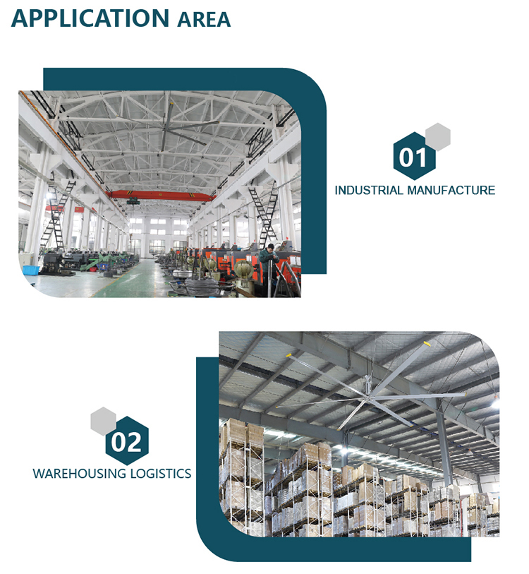 HVLS industrial fan