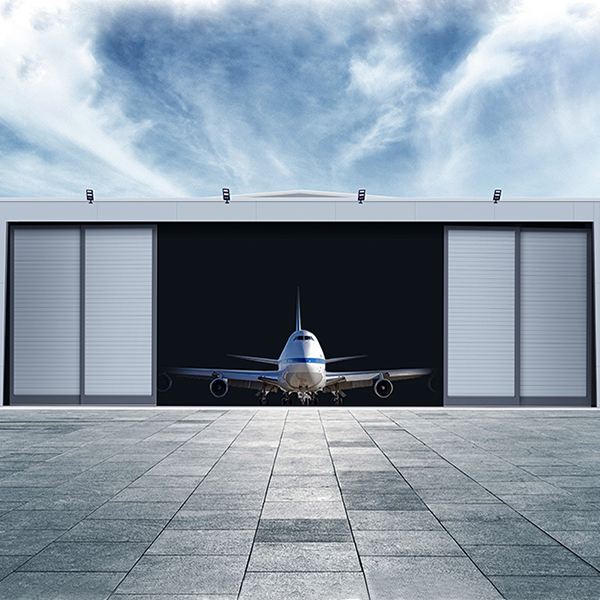 Puerta de Hangar de Aviones