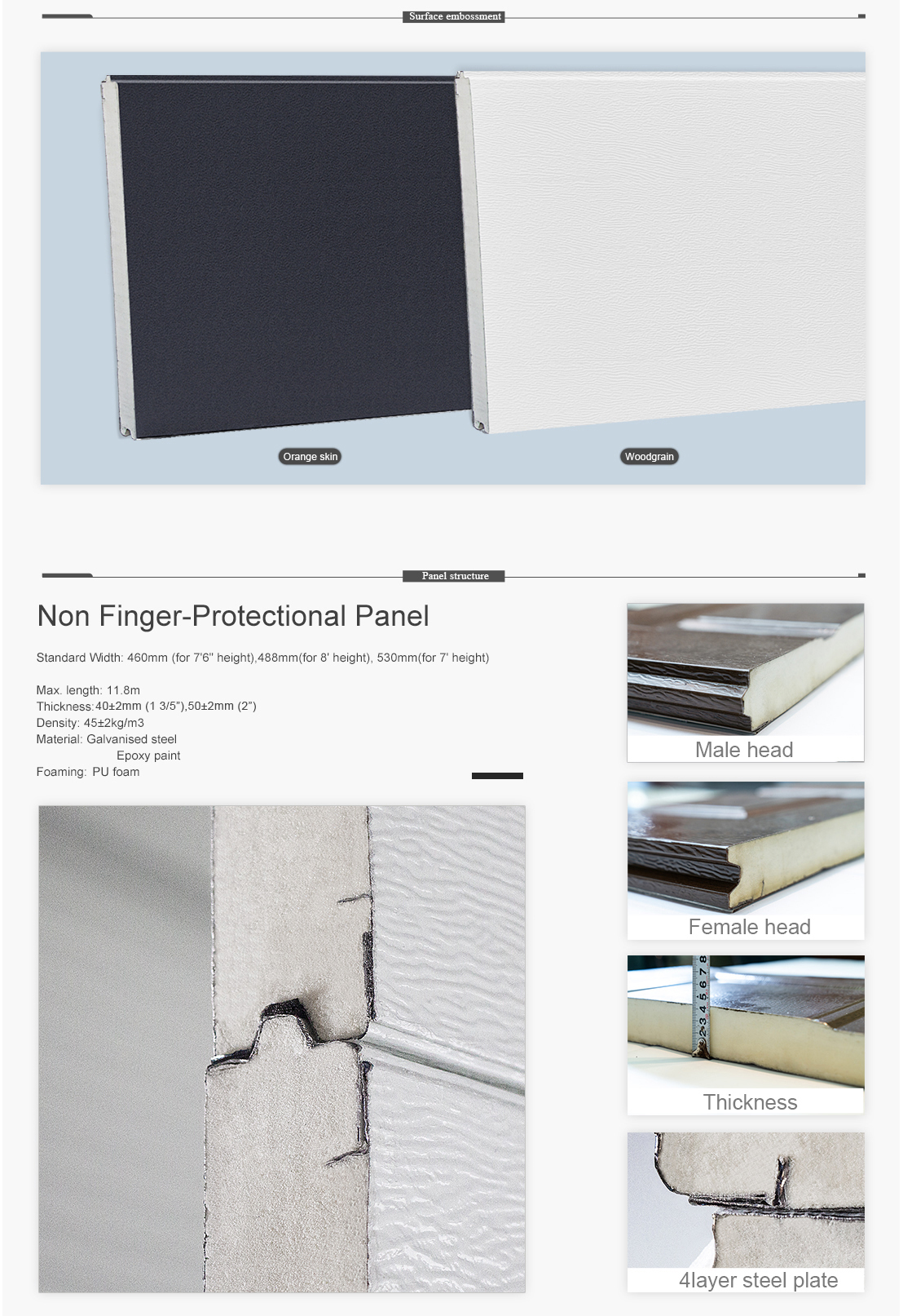 galvanized steel garage door with wndow