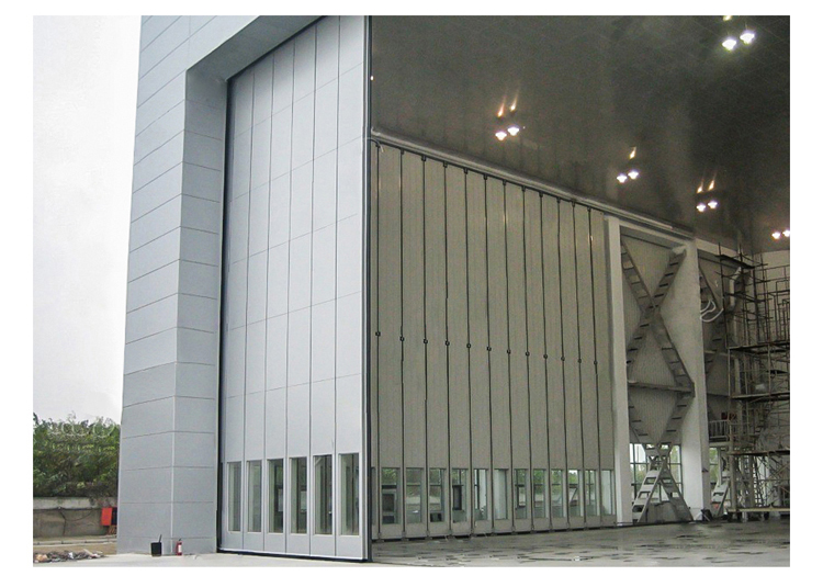 industrial hangar door