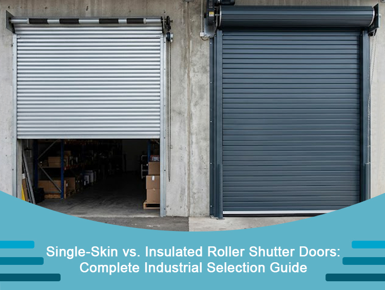 Single-Skin vs. Insulated Roller Shutter Doors