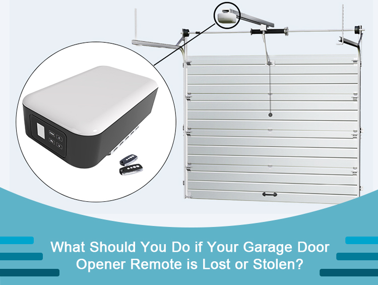 garage door opener remote lost