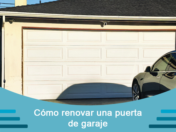cómo restaurar una puerta de garaje