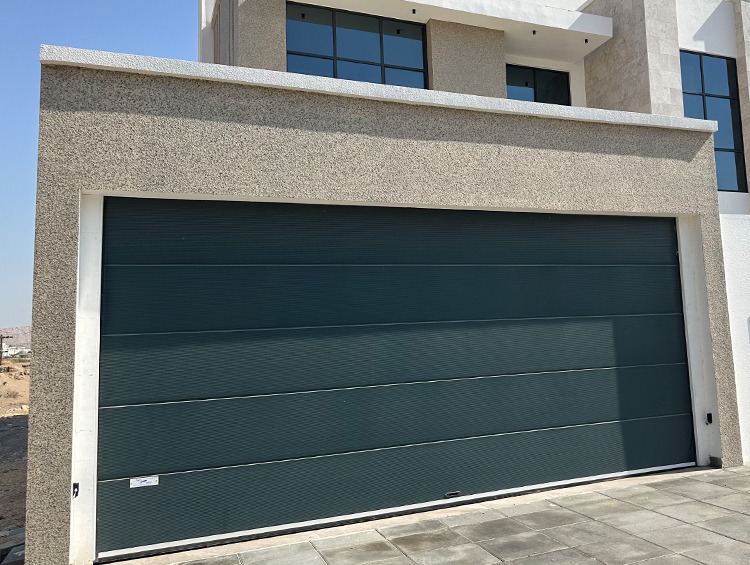 electric garage door construction