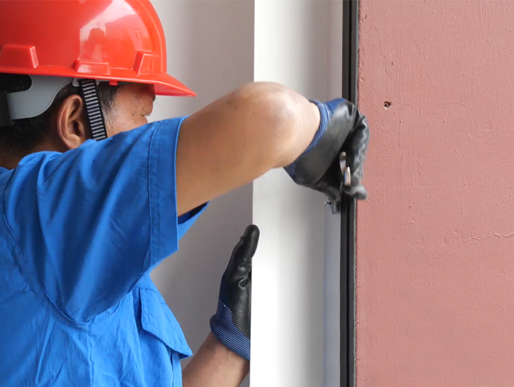 tighten garage door parts