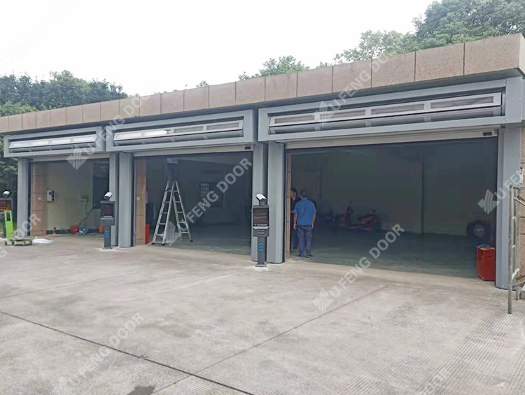 Xufeng Door well maintained high performance spiral door system ensuring long term facility reliability
