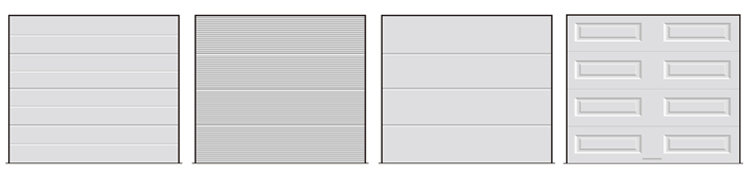 flat garage door