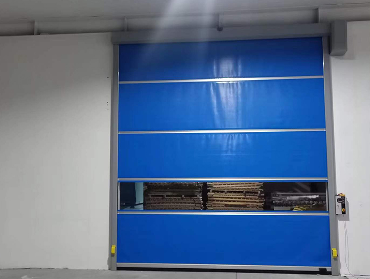 Ventajas de puerta rápida de PVC