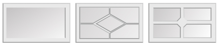 garage door with small vision window