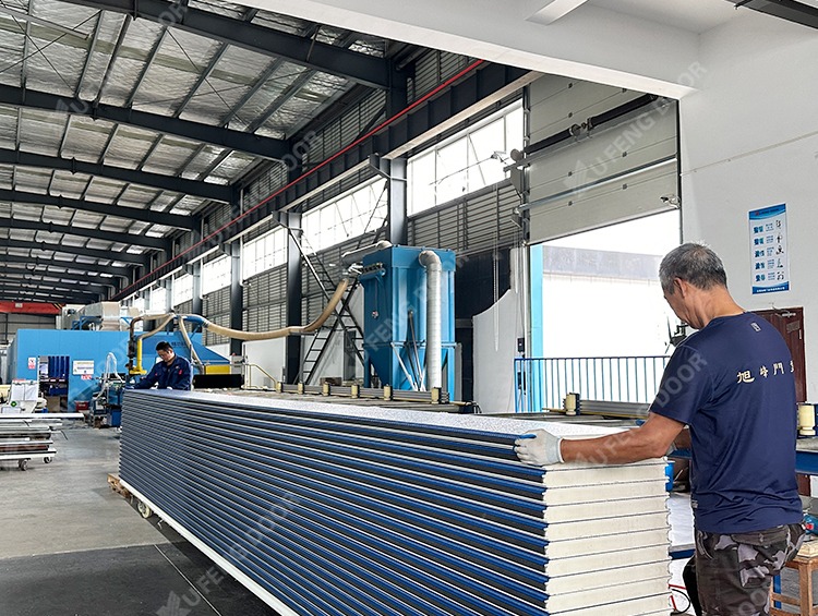 Instalación de ventilación industrial y fabricación de puertas manteniendo estándares de calidad
