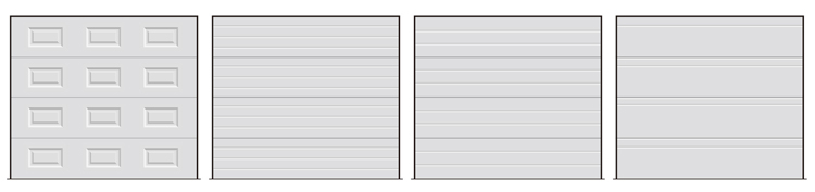 square garage door