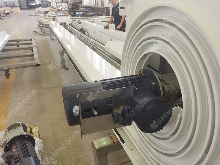 Persianas rápidas de espiral de aluminio