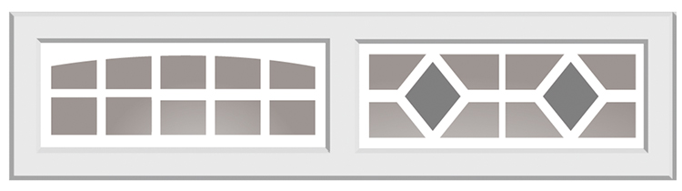Long panel garage doors