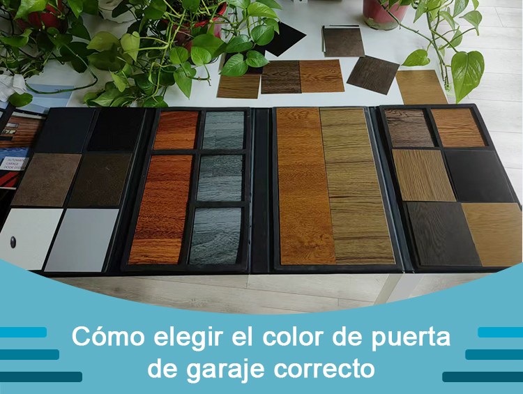 Color de la puerta del garaje