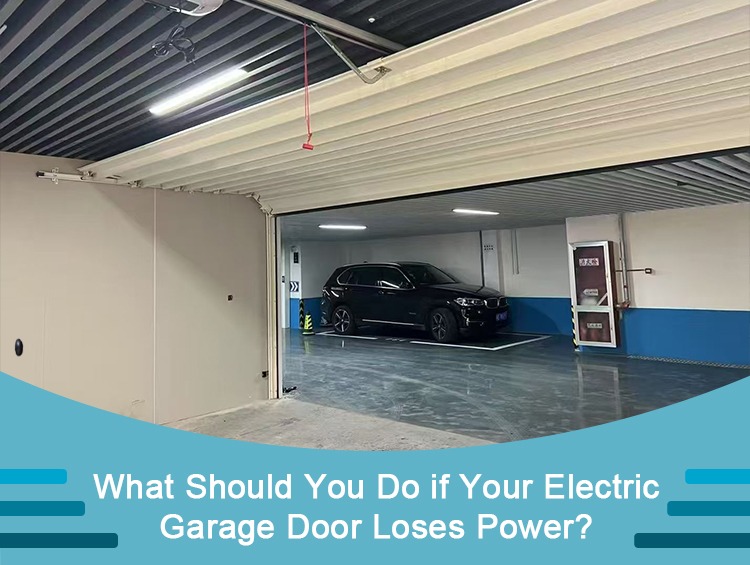 garage door loses power