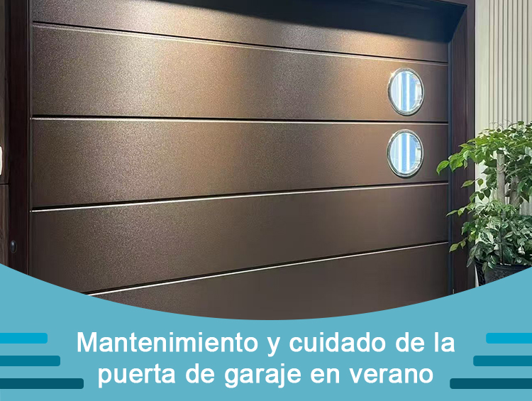 Mantenimiento de la puerta del garaje