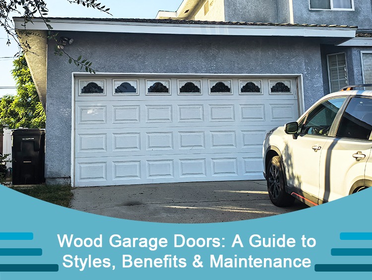 wood garage door