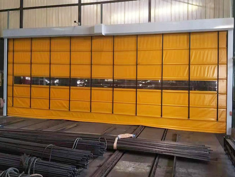 Puerta industrial de alta velocidad de PVC
