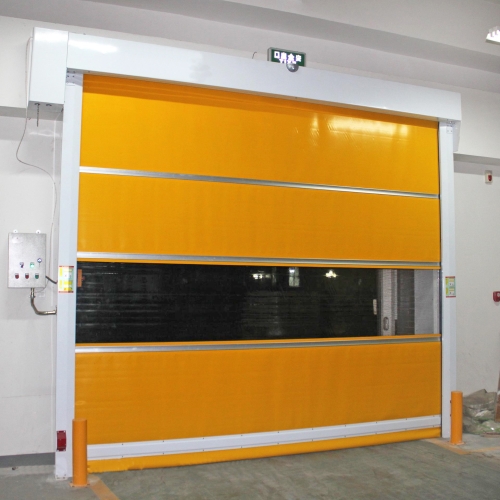 puerta plegable de alta velocidad