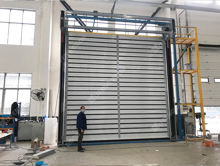 puertas rápidas enrollables de aluminio
