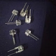 2pin 0.5W 8mm strawhat dip led