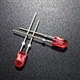 3mm 346 oval red LED