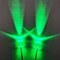 5mm round LED dip diodes in green