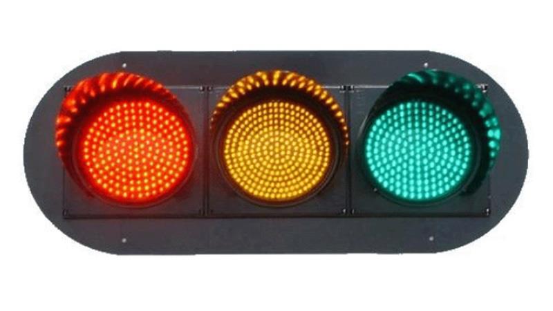 546 oval red led