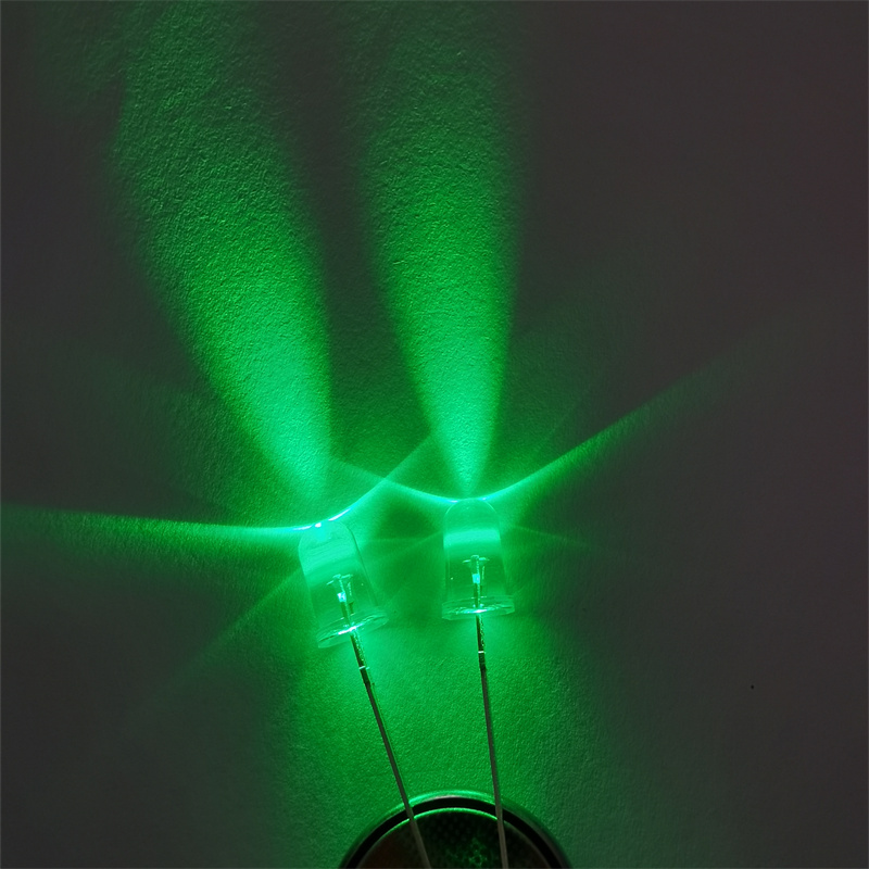 5mm round LED dip diodes in red