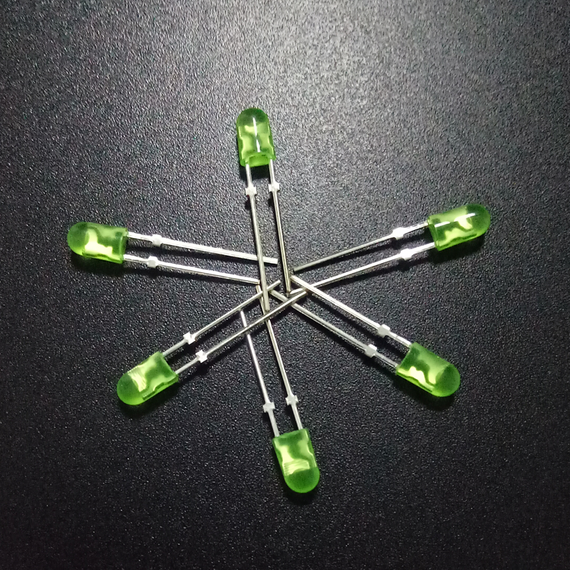 Oval LED diode