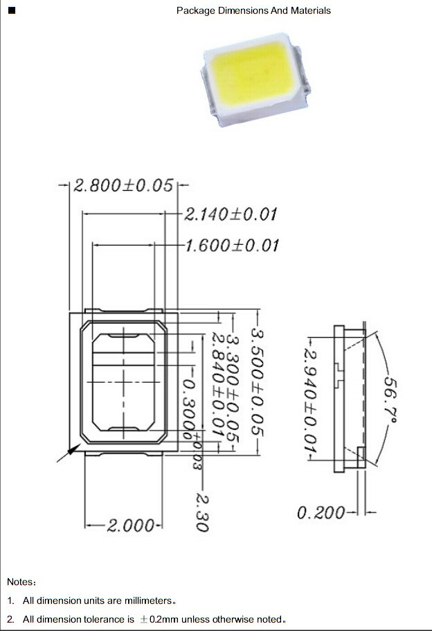 SMD 2835 led
