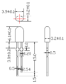 5mm flashing in IC led diode