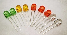 5mm oval white led
