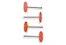 1-1/4" Inch Ring Shank Plastic Roofing Nails