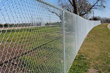 heavy guage chain link fencing