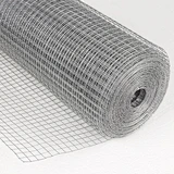 10x10 galvanized square post iron weave welded