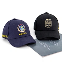 6 Panel Baseball Cap with Embroidery